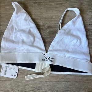 We The Free Classic White Bralette